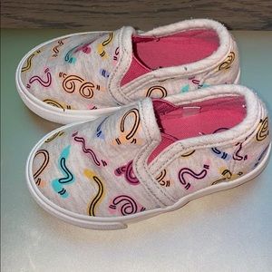 Cat & Jack Multi-color Slip On - Size 4
